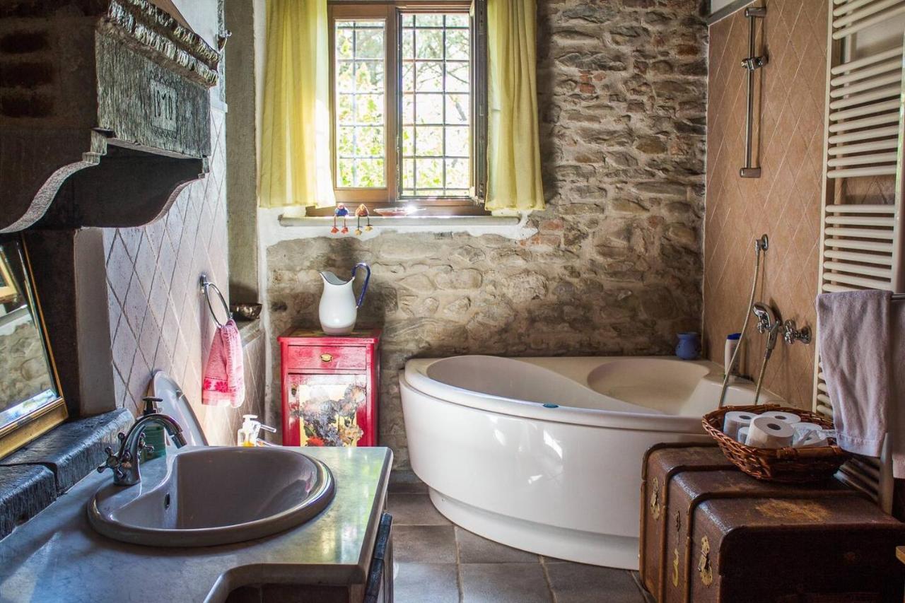 Tuscan Hills Near Florence - Stone House Викио Екстериор снимка