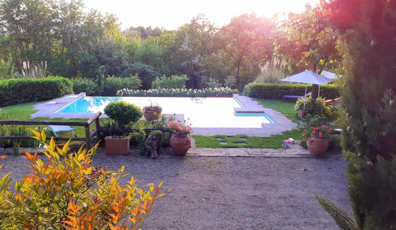 Tuscan Hills Near Florence - Stone House Викио Екстериор снимка